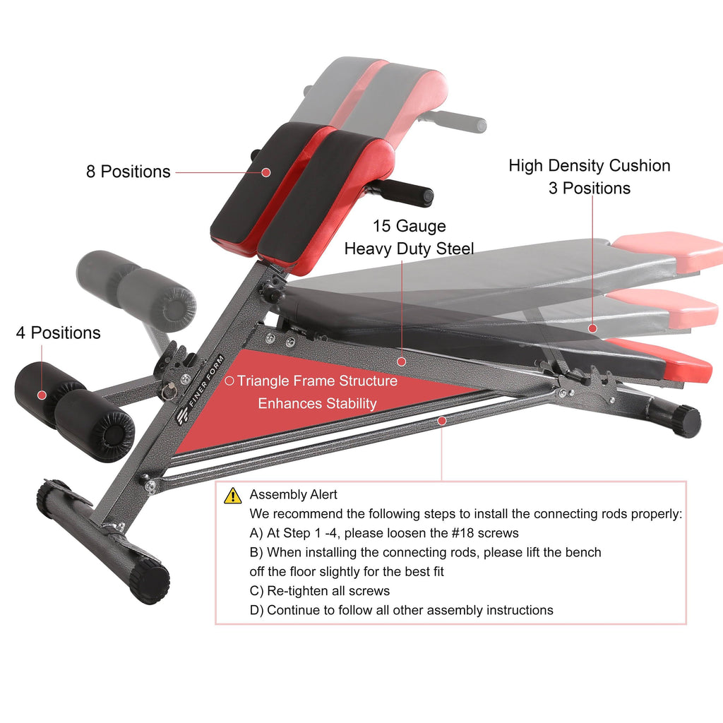 Multi-functional Bench for Body Workout N980