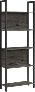 5-Tier Steel Frame Bookshelf J192880