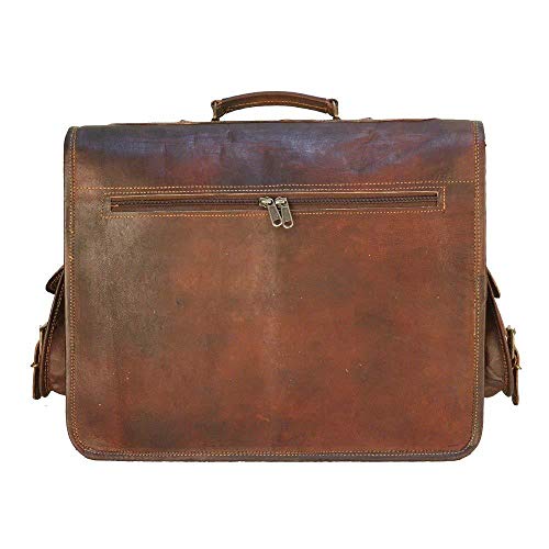Full Grain Leather Messenger Bag O351