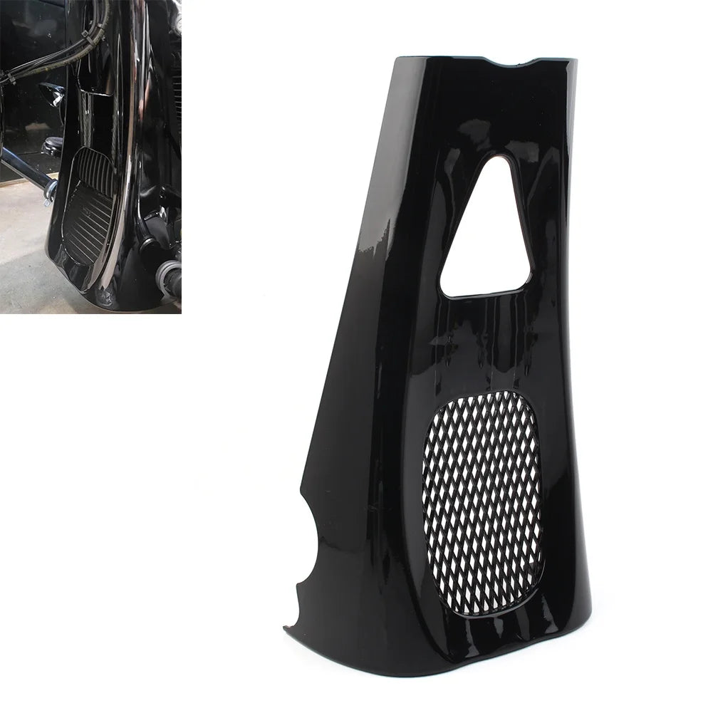 Glossy Black Chin Spoiler for Harley Touring Road Street Glide 2017+ H23079