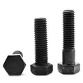 1 1/2x22-12 x 6 1/2x22 Fine Thread Grade 8 Hex Cap Screw Alloy Steel Black Oxide Q397624