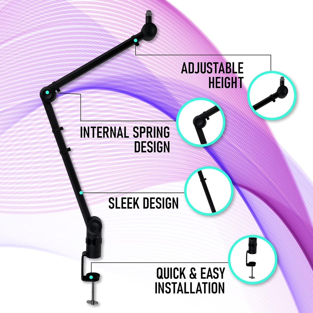 Adjustable 360° Rotatable Microphone Arm N915
