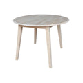 42" Round Solid Wood Dual Drop Leaf Table I6665