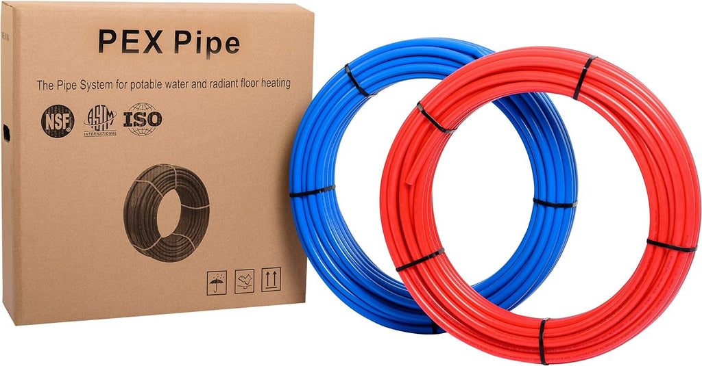 Pex-b Pipe/Tubing 1/2 inch 200 ft Pack of 2 F201101