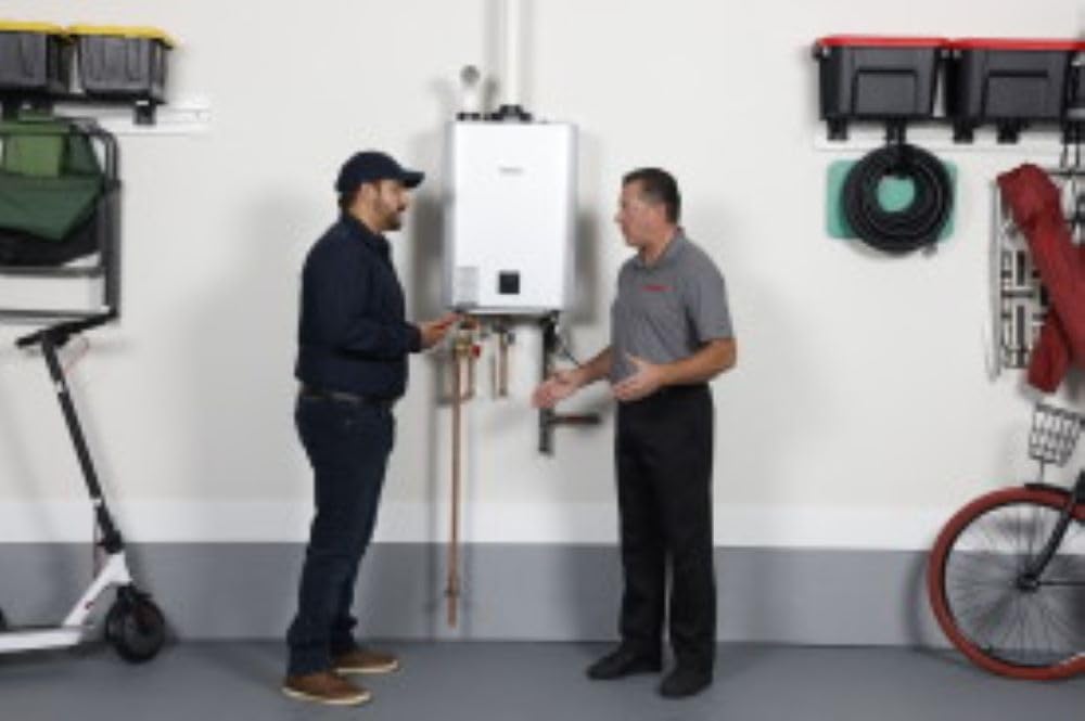 Condensing Smart Sense Tankless Water Heater, Up to 11.1 GPM, 199,000 BTU D695833