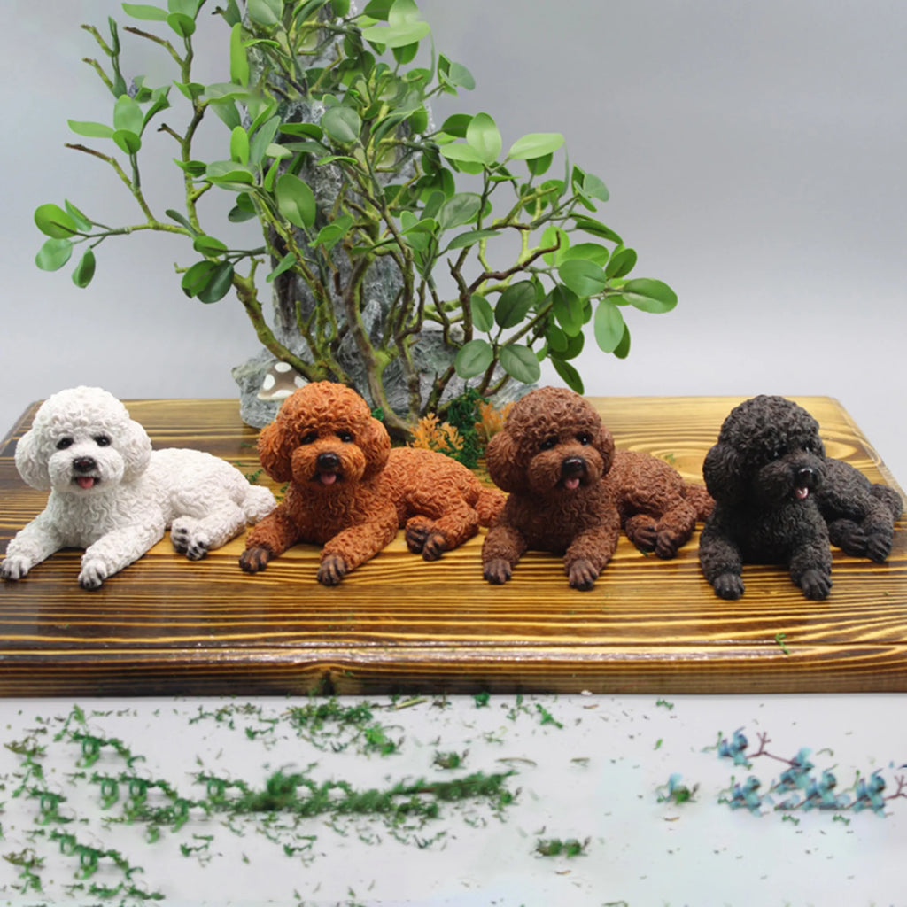 Brown Teddy Dog Dashboard Decoration Doll N223876