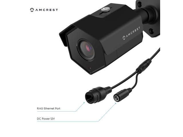 Black PoE Bullet IP Security Camera C886285