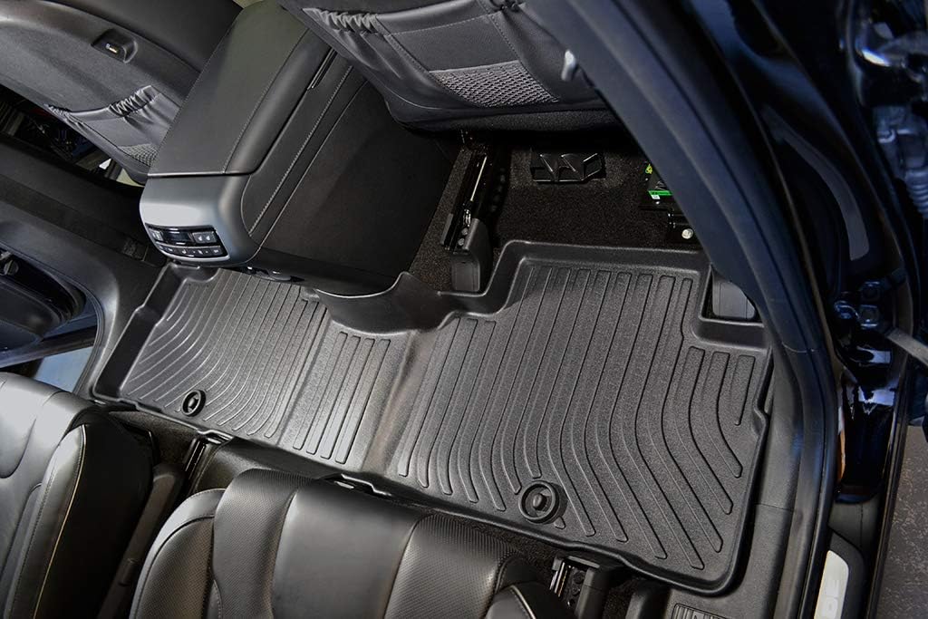 Heavy Duty Black Trunk Floor Mats for Hyundai Palisade 2020-2021 N589
