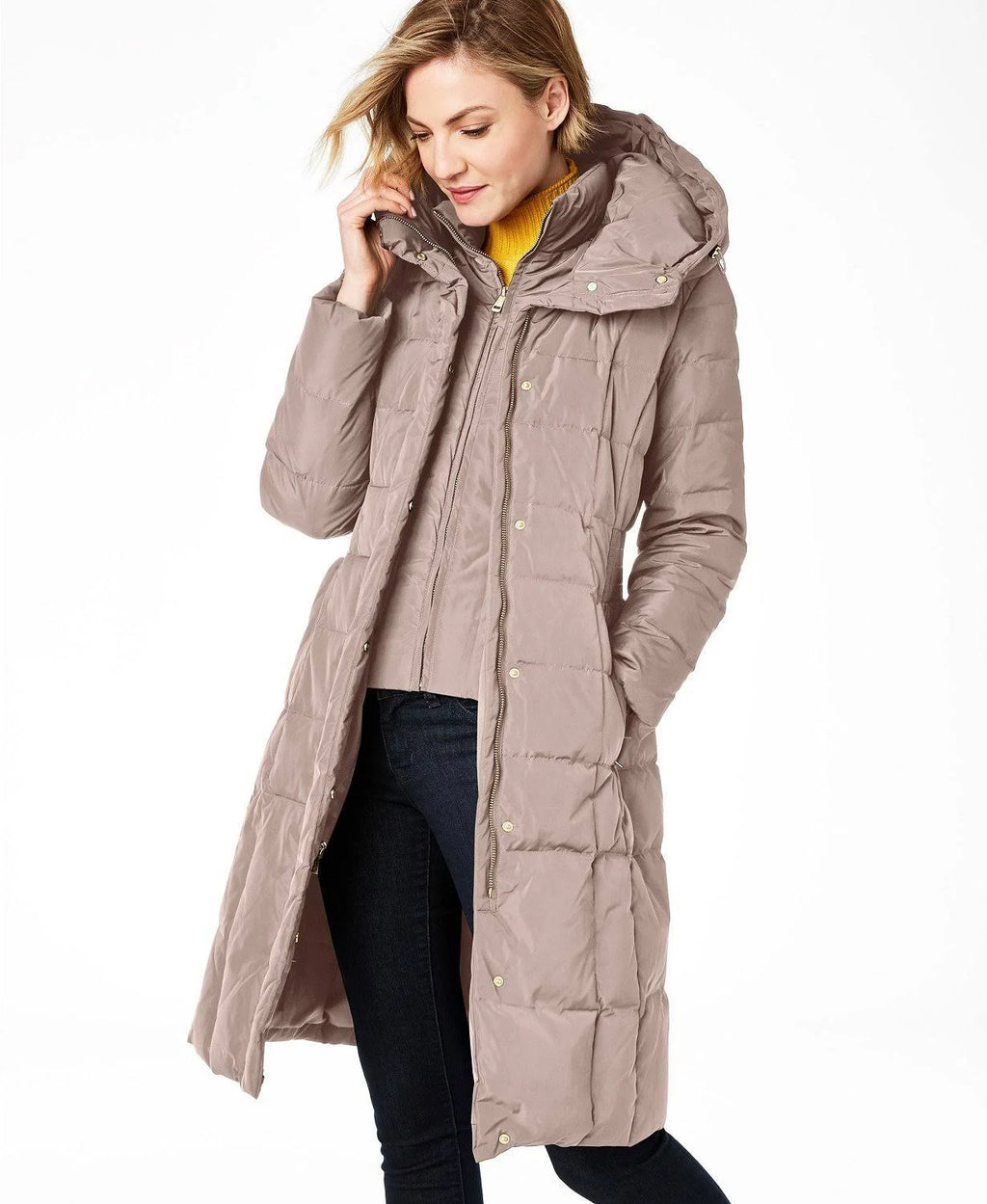 Hooded Down Puffer Coat P12672