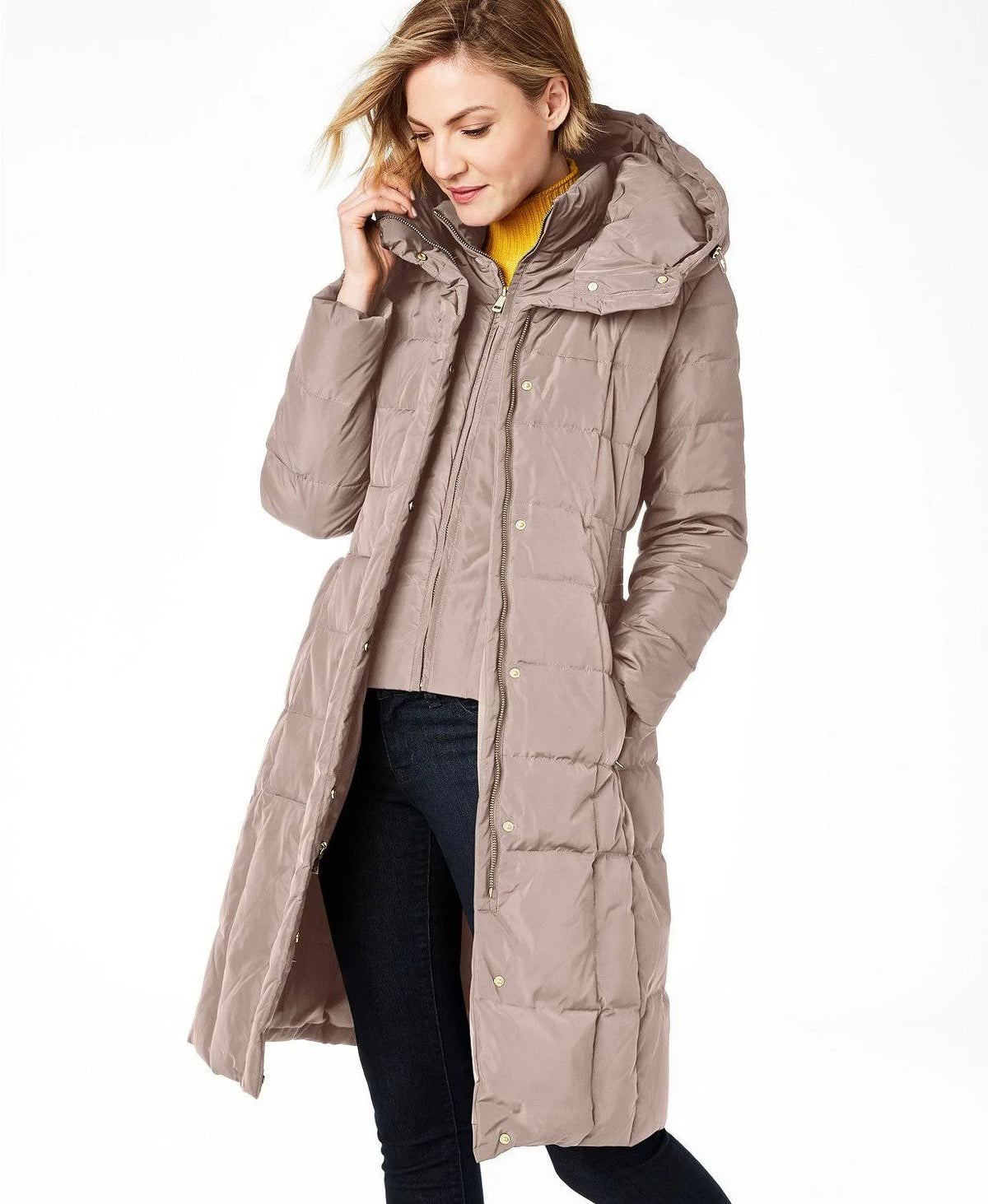 Hooded Down Puffer Coat P12672