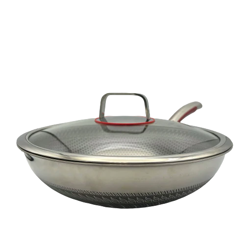 Hybrid Wok 30cm with Glass Lid E243
