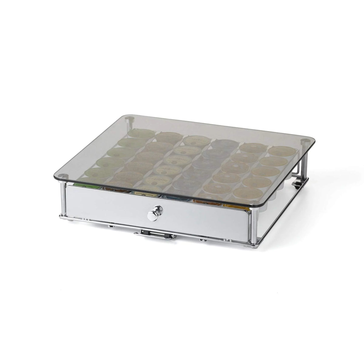 Glass Top Rolling Drawer R467012