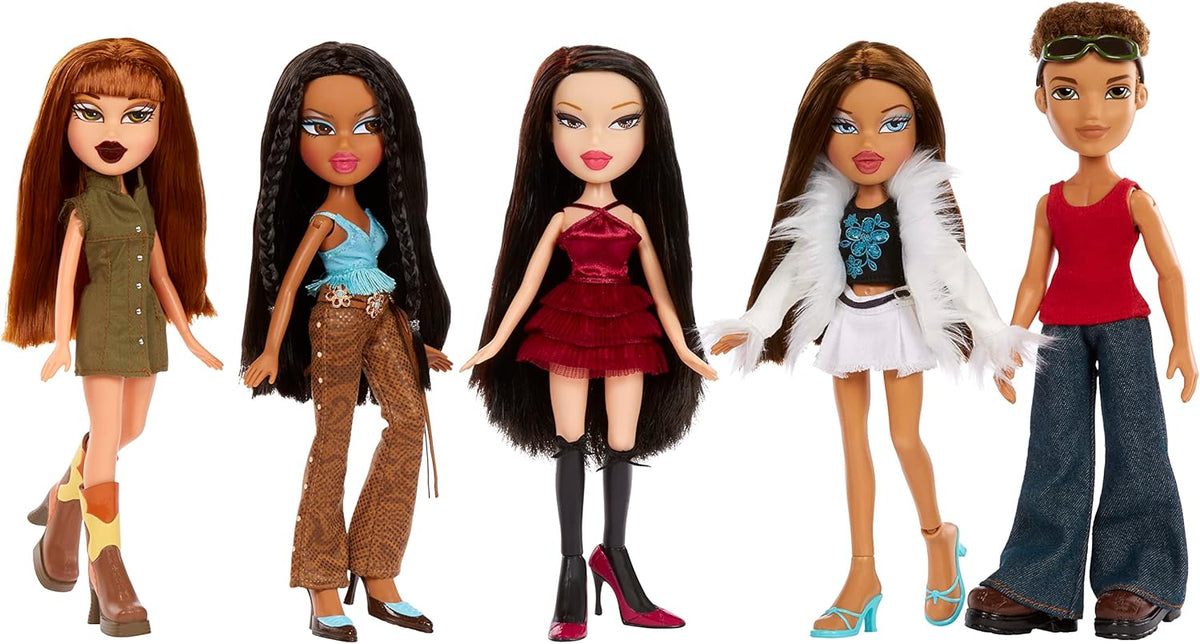 Bratz Fashion Doll with 2 Outfits and Poster (Pack of 1) P845