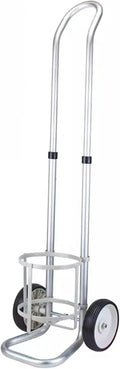Adjustable Height Aluminum Oxygen Tank Holder Cart A6964