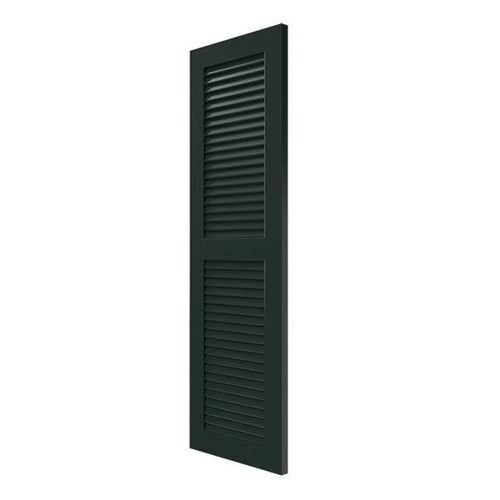 18x22W x 35x22H Exterior Composite Louvered Shutters (Per Pair) D281