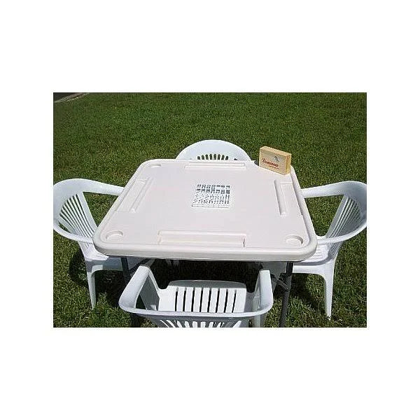 Blow Mold Domino Game Table J97265