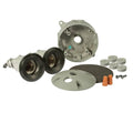 Gray Round Weatherproof Kit with Box, Cover and 2 Lampholders O53560