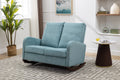Oversized Upholstered Wingback Rocking Chair Q90871