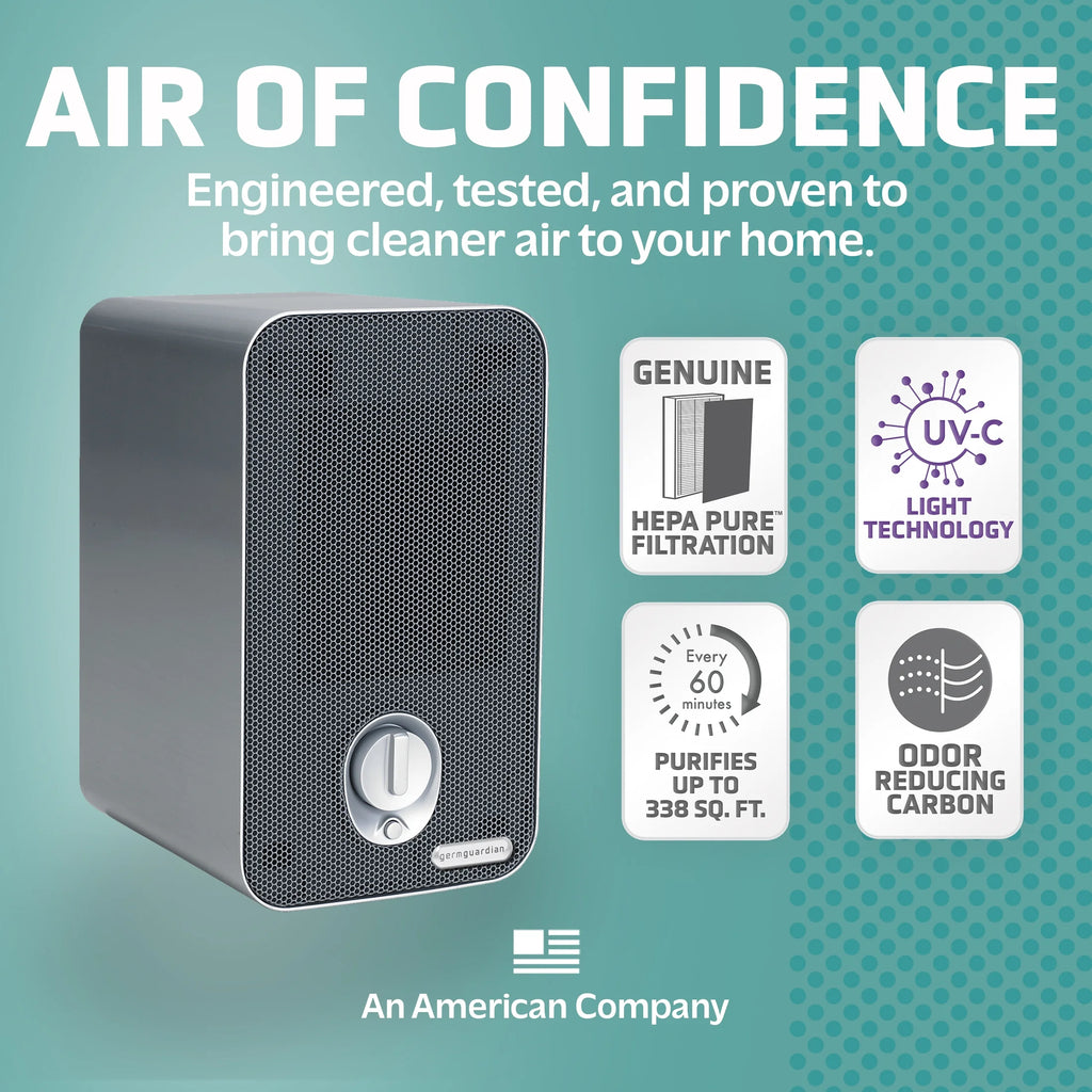 Air Purifier with HEPA Filter, UV-C, 338 Sq. ft. I310559