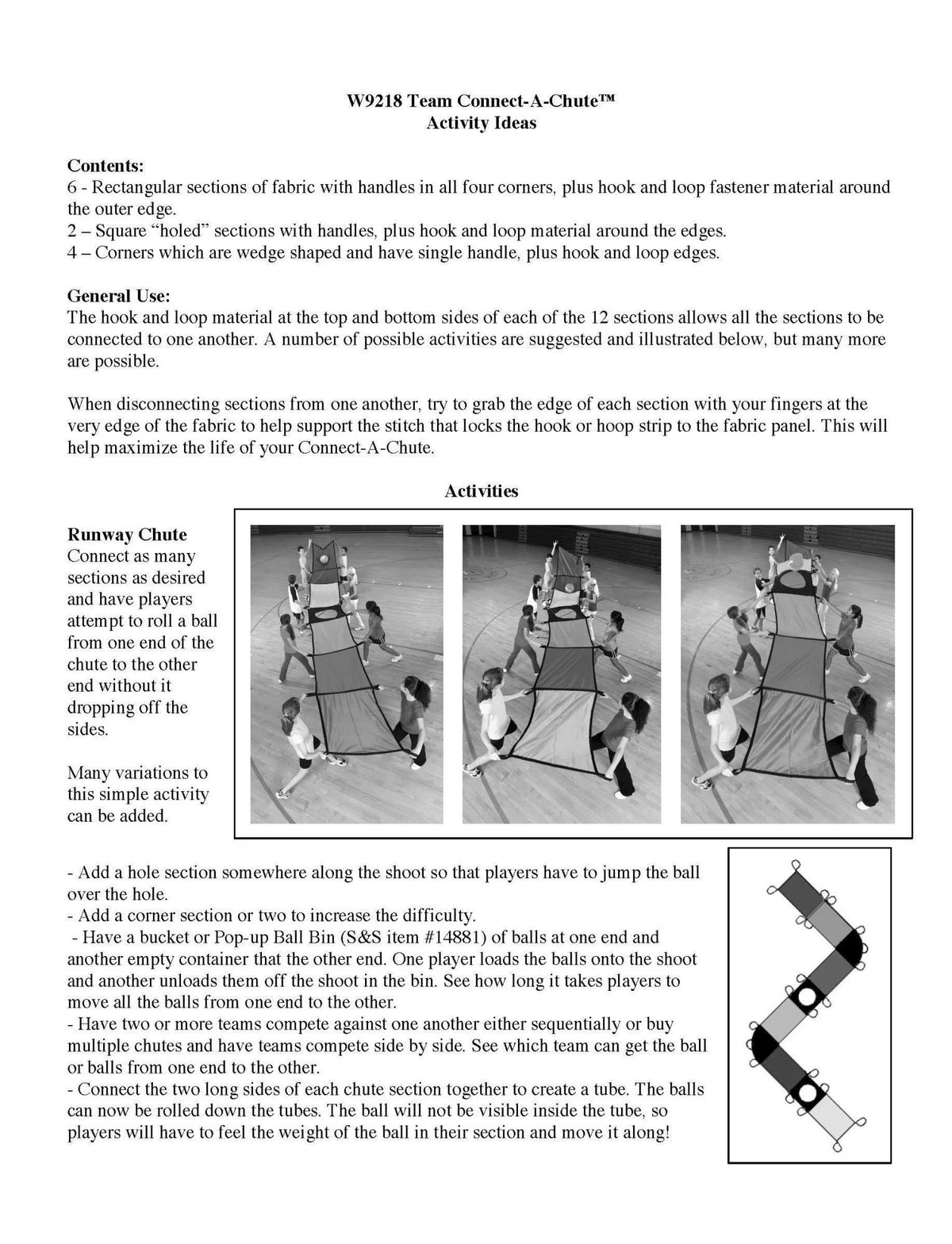 Team Connect-A-Chute Pack N377