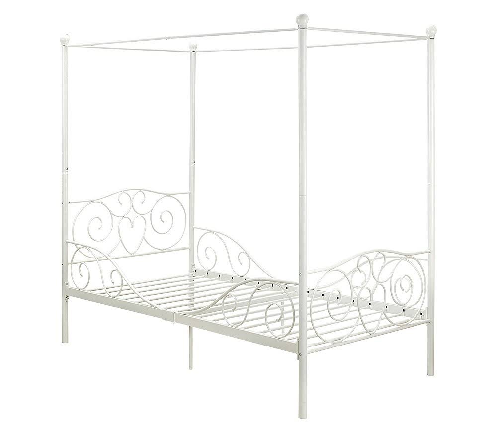 Twin Canopy Bed in White H284080