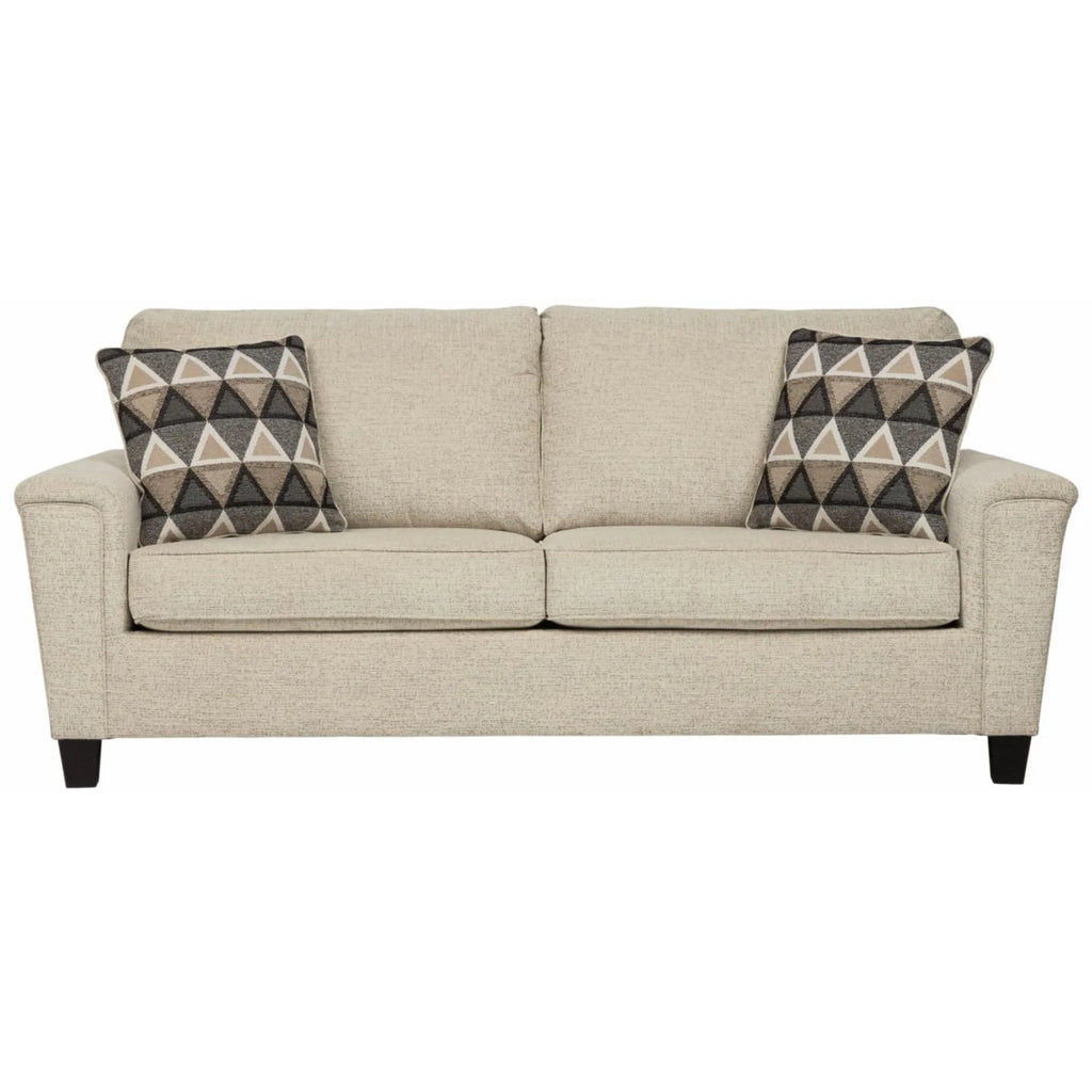Smoke Gray Fabric Loveseat Y627136