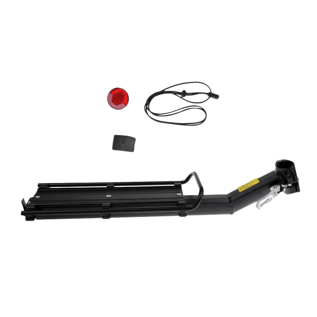 Alloy Rear Pannier Bag Luggage Carrier Rack Bike Seat W515