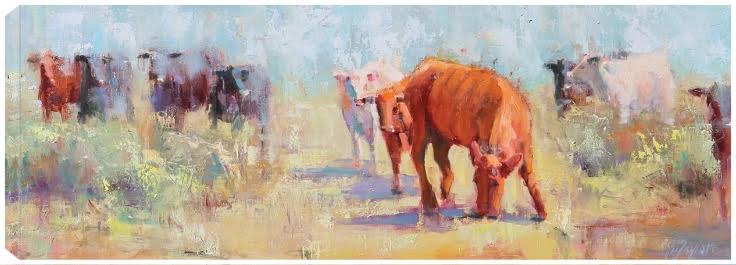 38x14 Canvas Art I8080