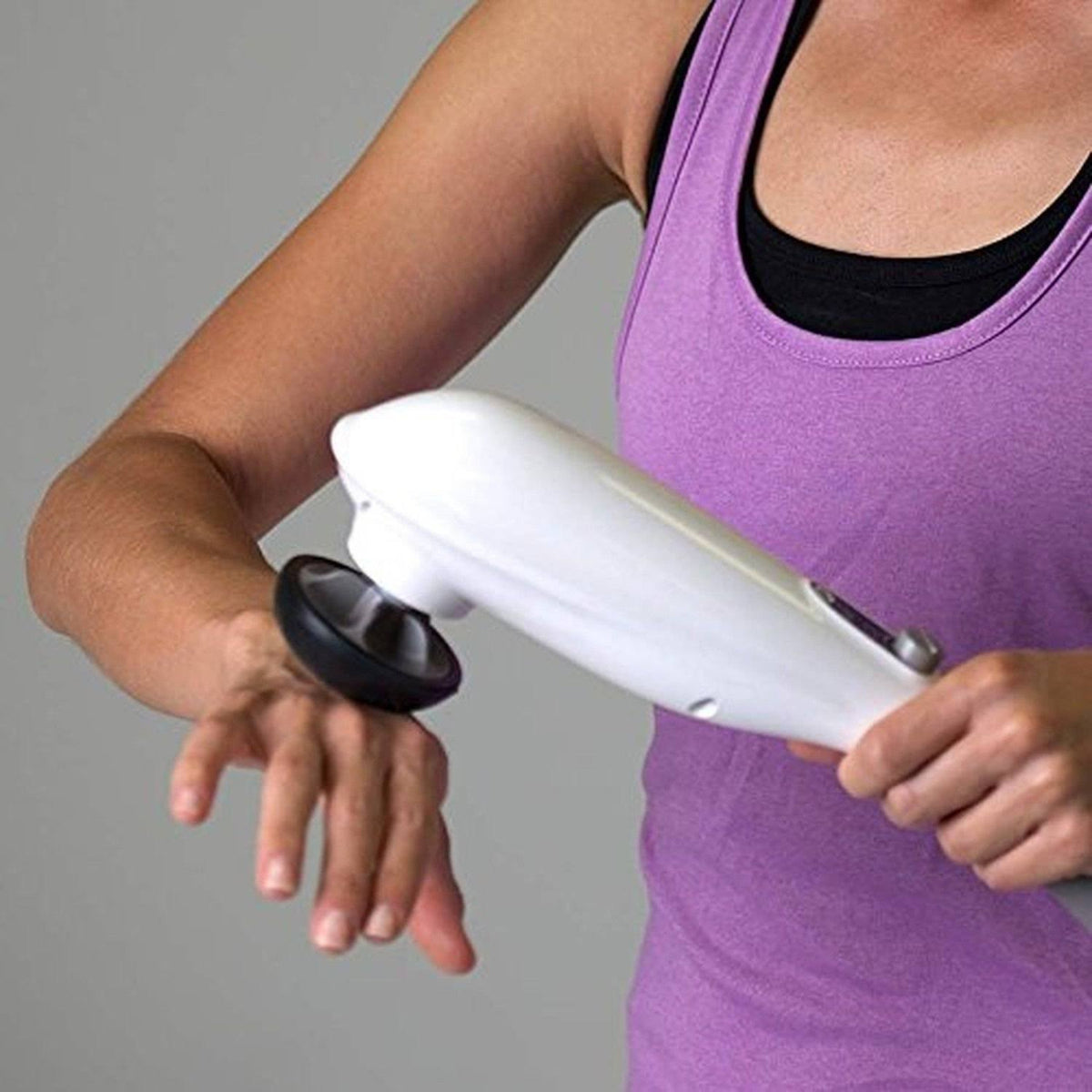 White Handheld Percussion Massager C356144