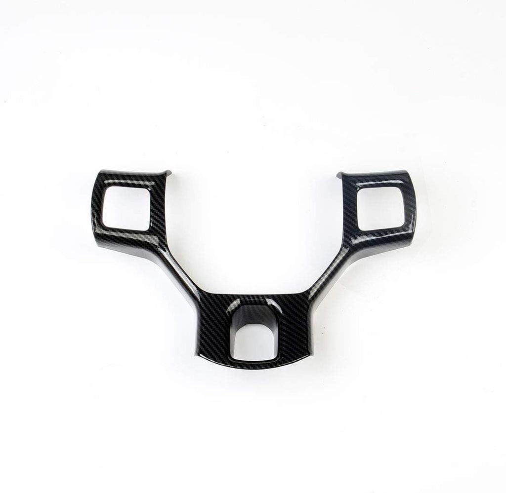 Steering Wheel Interior Cover Trim Carbon Fiber Pattern H2555