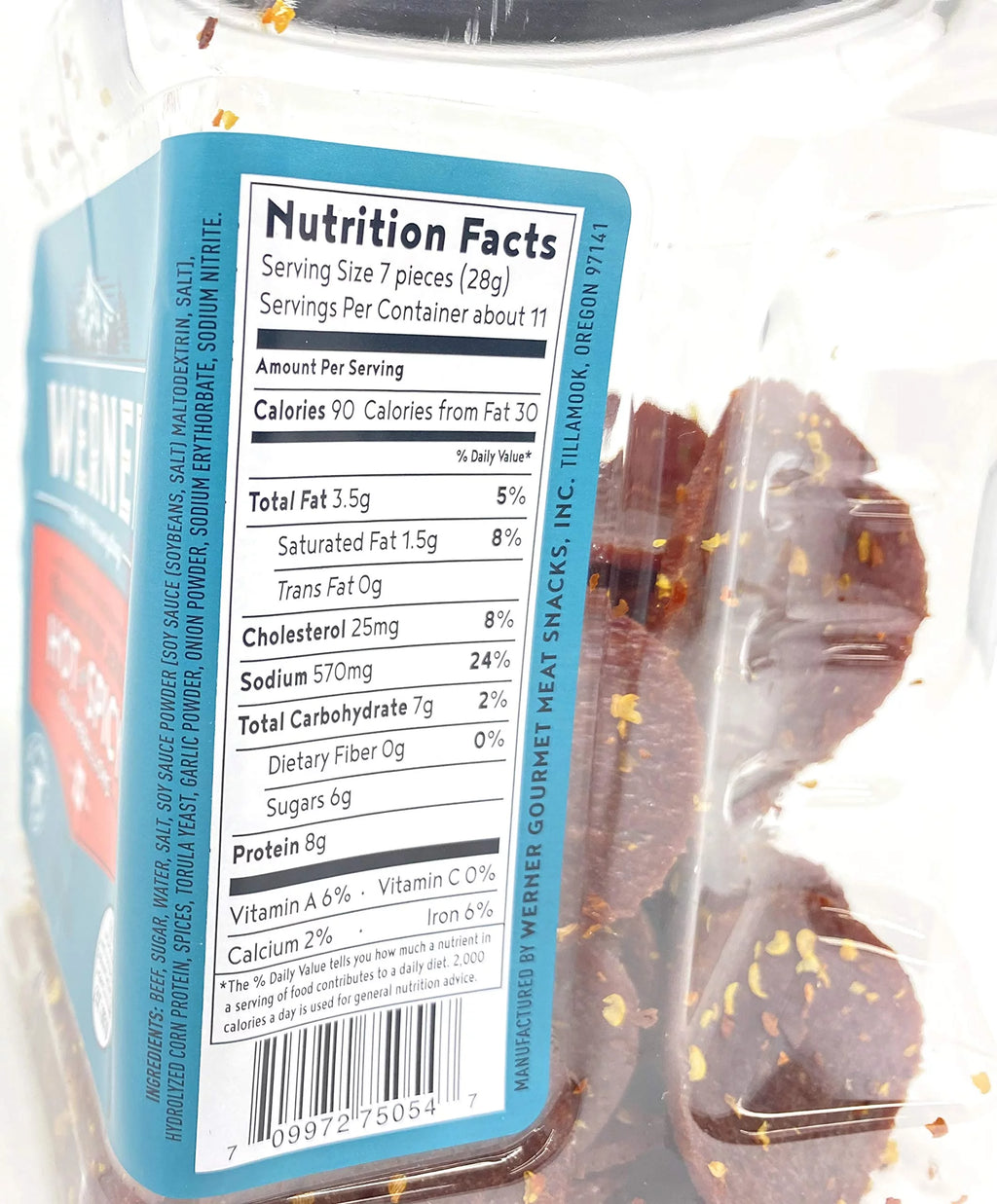 80 Count 11.8 Oz Beef Jerky R57791