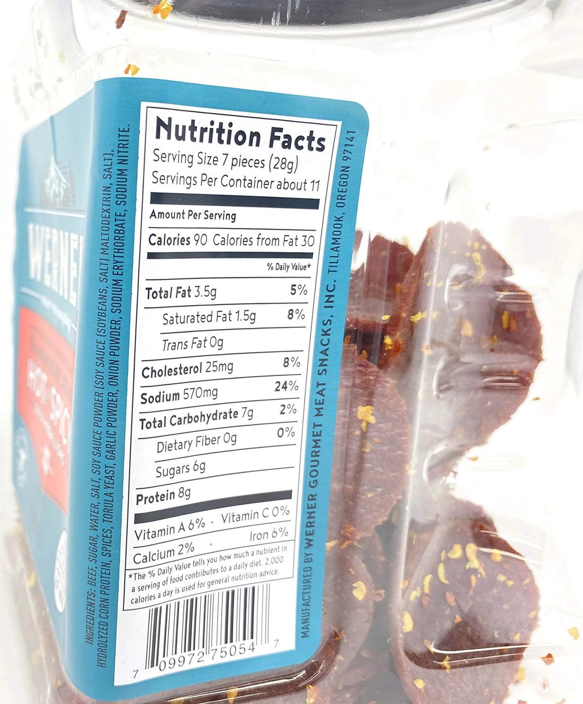 80 Count 11.8 Oz Beef Jerky R57791