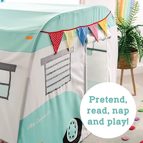 Camper Playhouse – 43 x 55 x 36 inch Cotton Canvas Play Set R633768