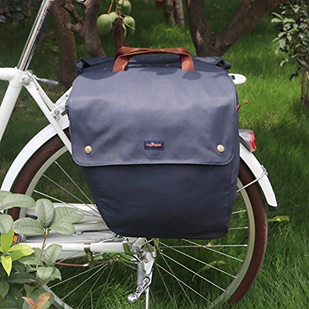 Waterproof Canvas Bike Pannier Bag N894495