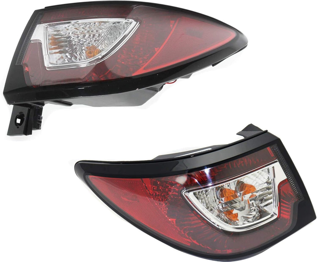 Clear Lens Halogen Tail Light Set of 2 F300903