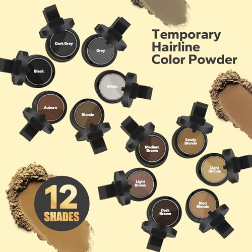 Light Brown Root Touch Up Hair Powder S634