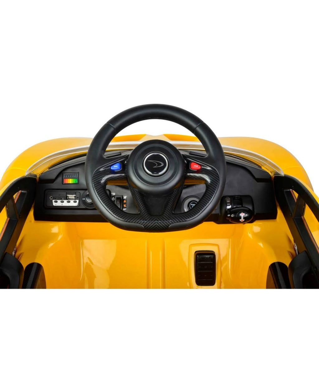 Orange 12V Ride on Car U965044