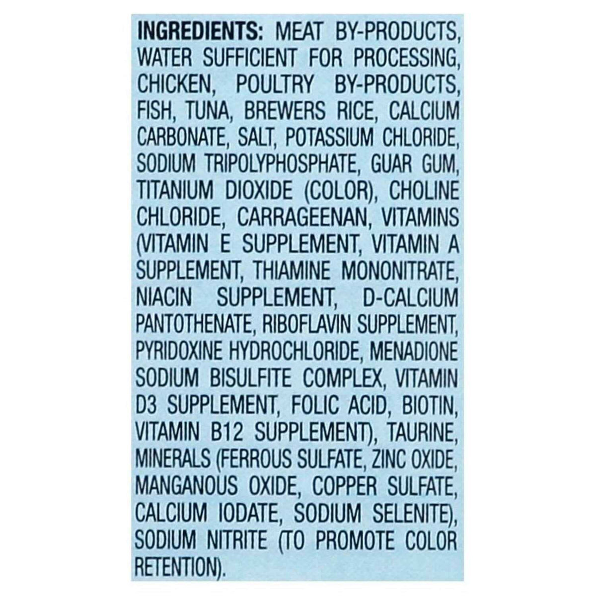 Cat Food with Real Chicken & Tuna U899