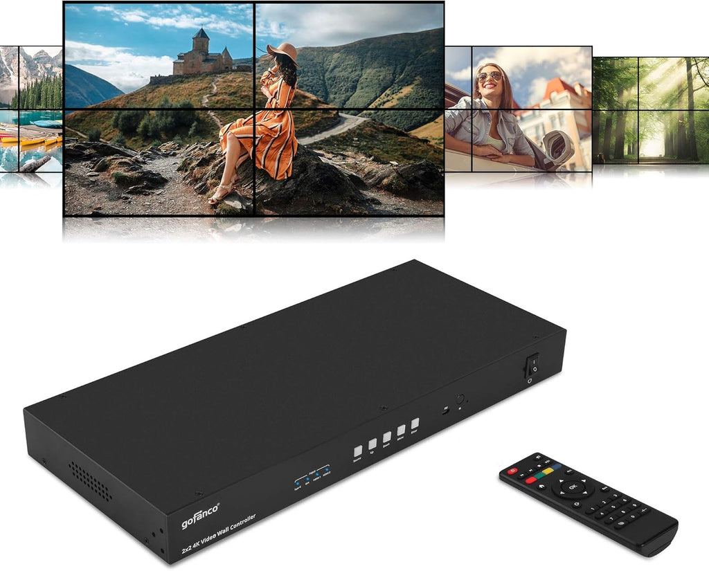 2x2 Video Wall Processor Controller J77508