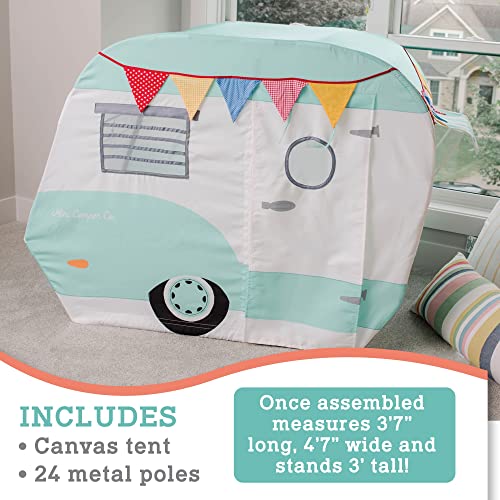 Camper Playhouse – 43 x 55 x 36 inch Cotton Canvas Play Set R633768