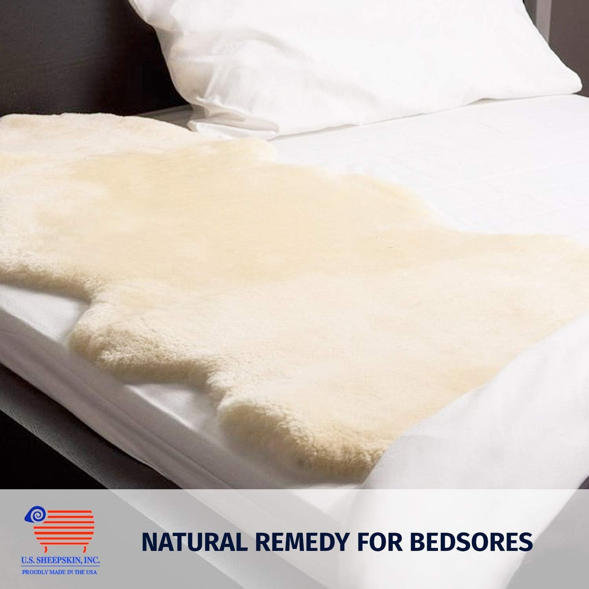Large Medical Sheepskin Pelt Pads X899