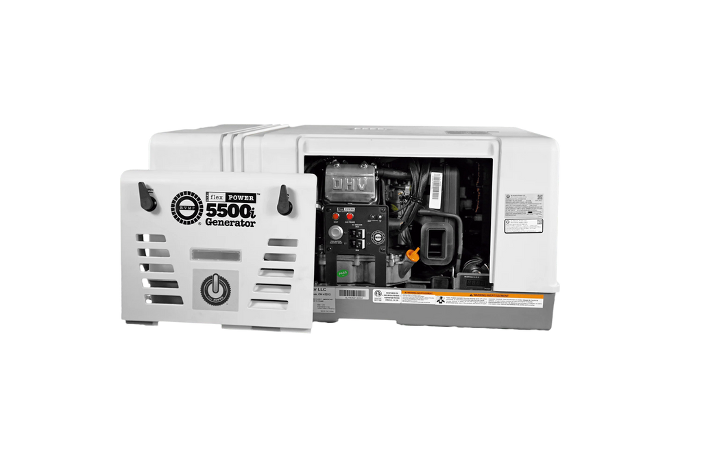 5500 Watt Dual-Fuel Installed RV Generator Z36378