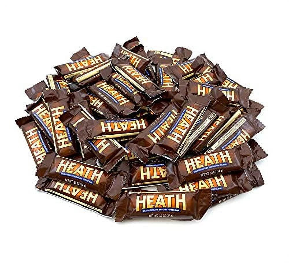 Milk Chocolate English Toffee Bars Candy Bars Fun Size – 16 Ounce I5646