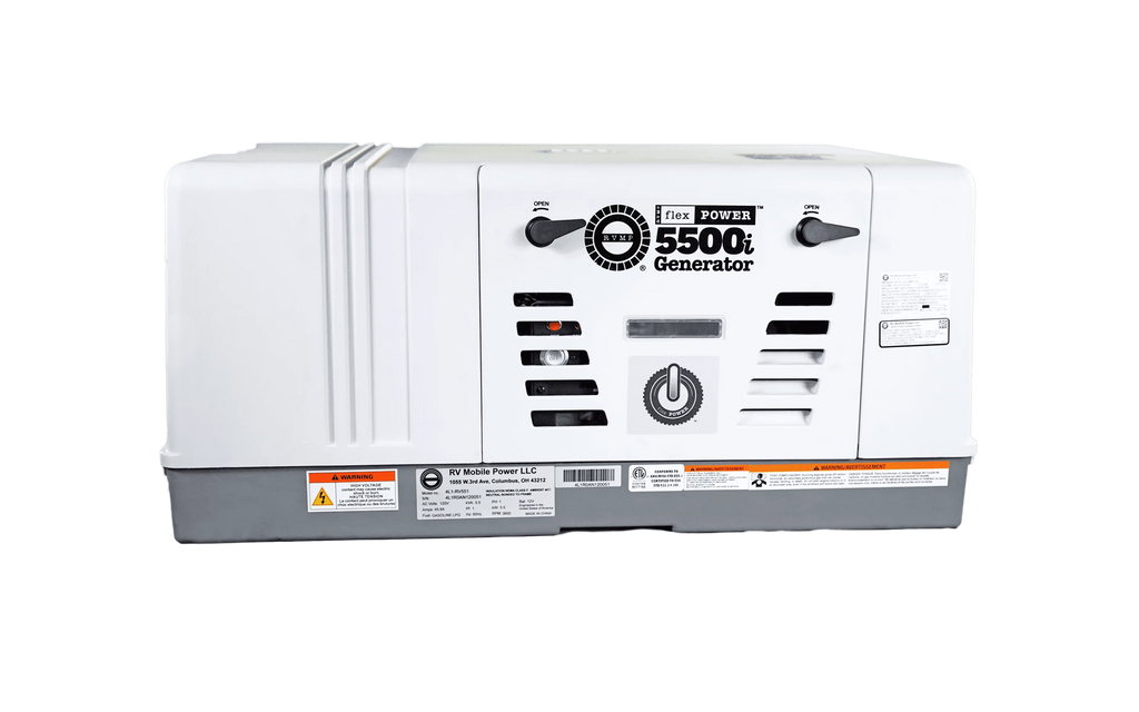 5500 Watt Dual-Fuel Installed RV Generator Z36378