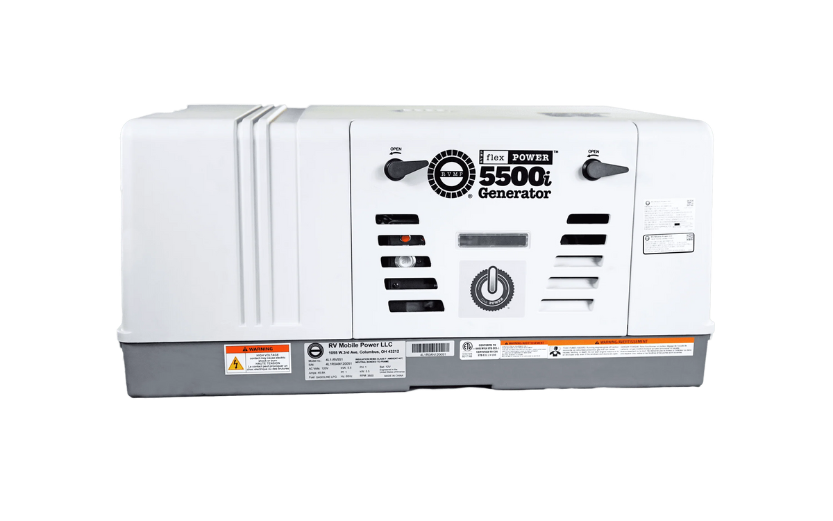 5500 Watt Dual-Fuel Installed RV Generator Z36378
