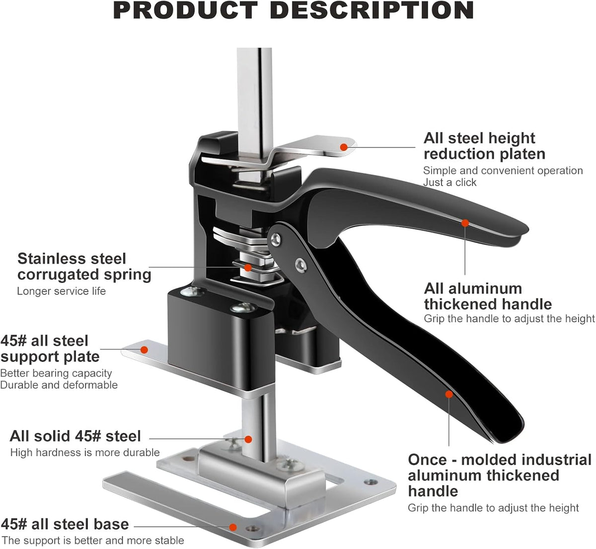 Labor Saving Arm Tool Jack 2 Packs P172