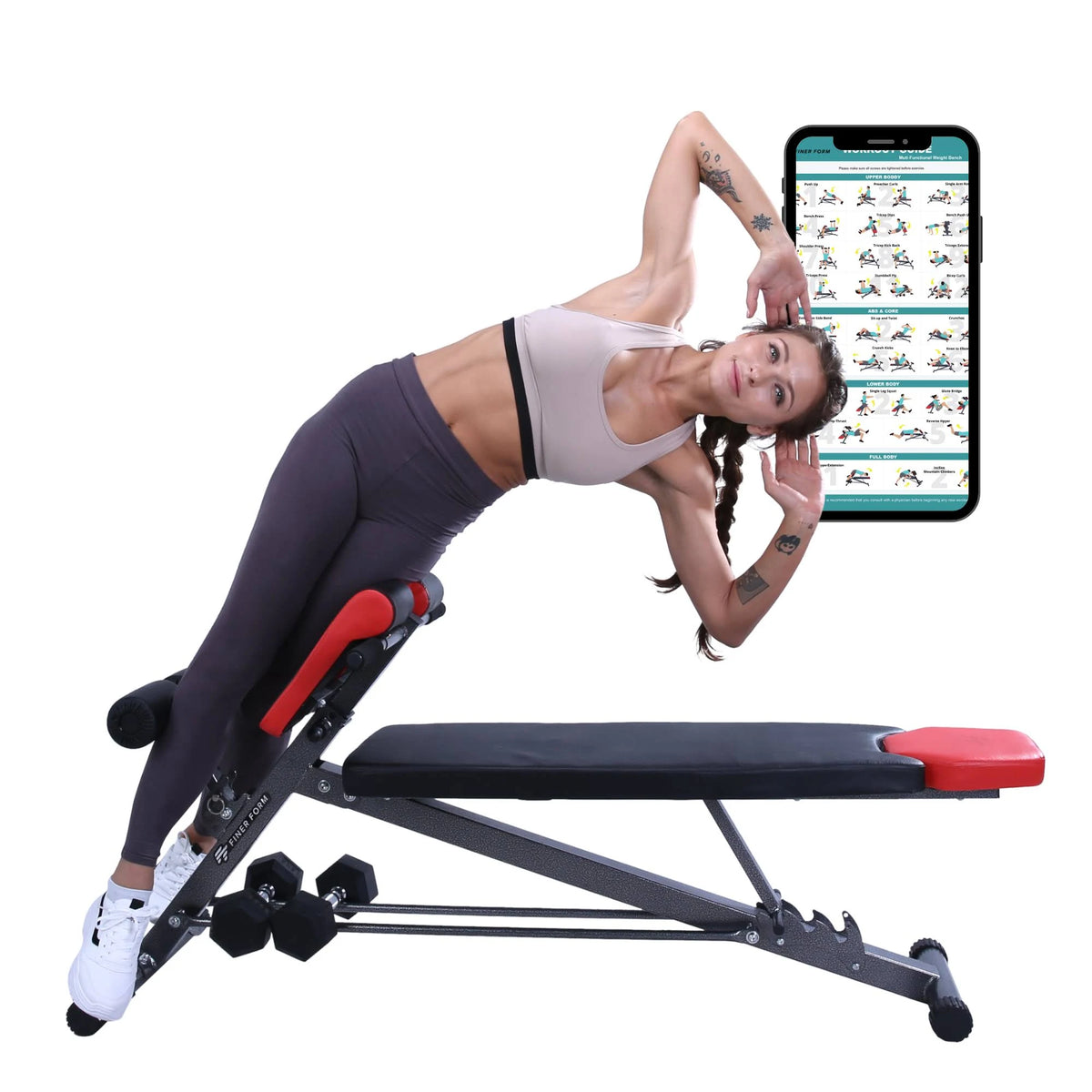 Multi-functional Bench for Body Workout N980