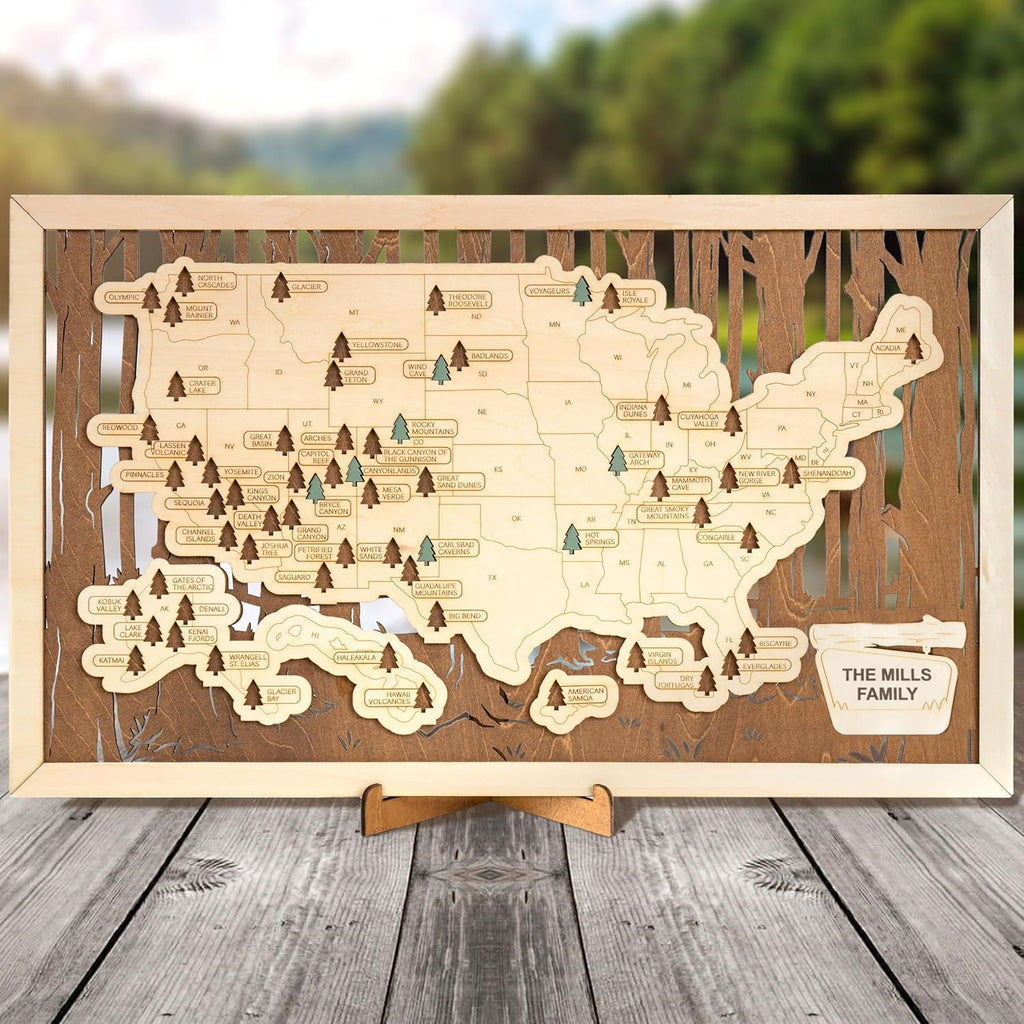 National Parks Map C7906