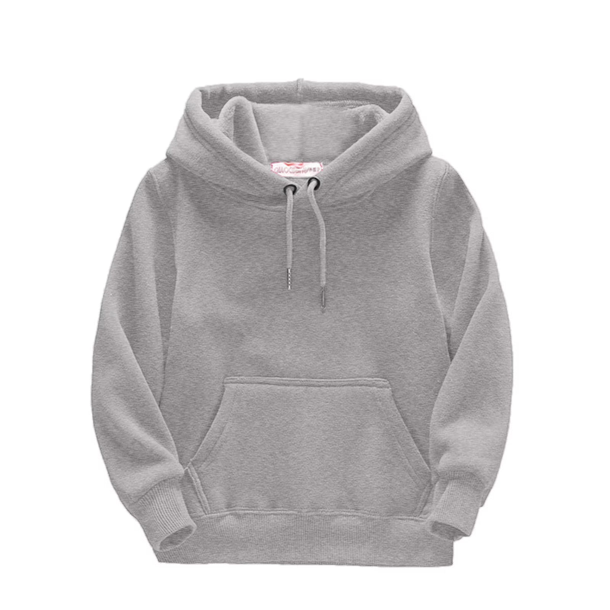 Grey Kids Hooded Pullover Sweatshirt P609