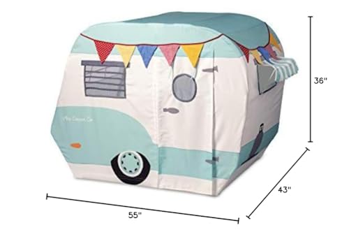 Camper Playhouse – 43 x 55 x 36 inch Cotton Canvas Play Set R633768